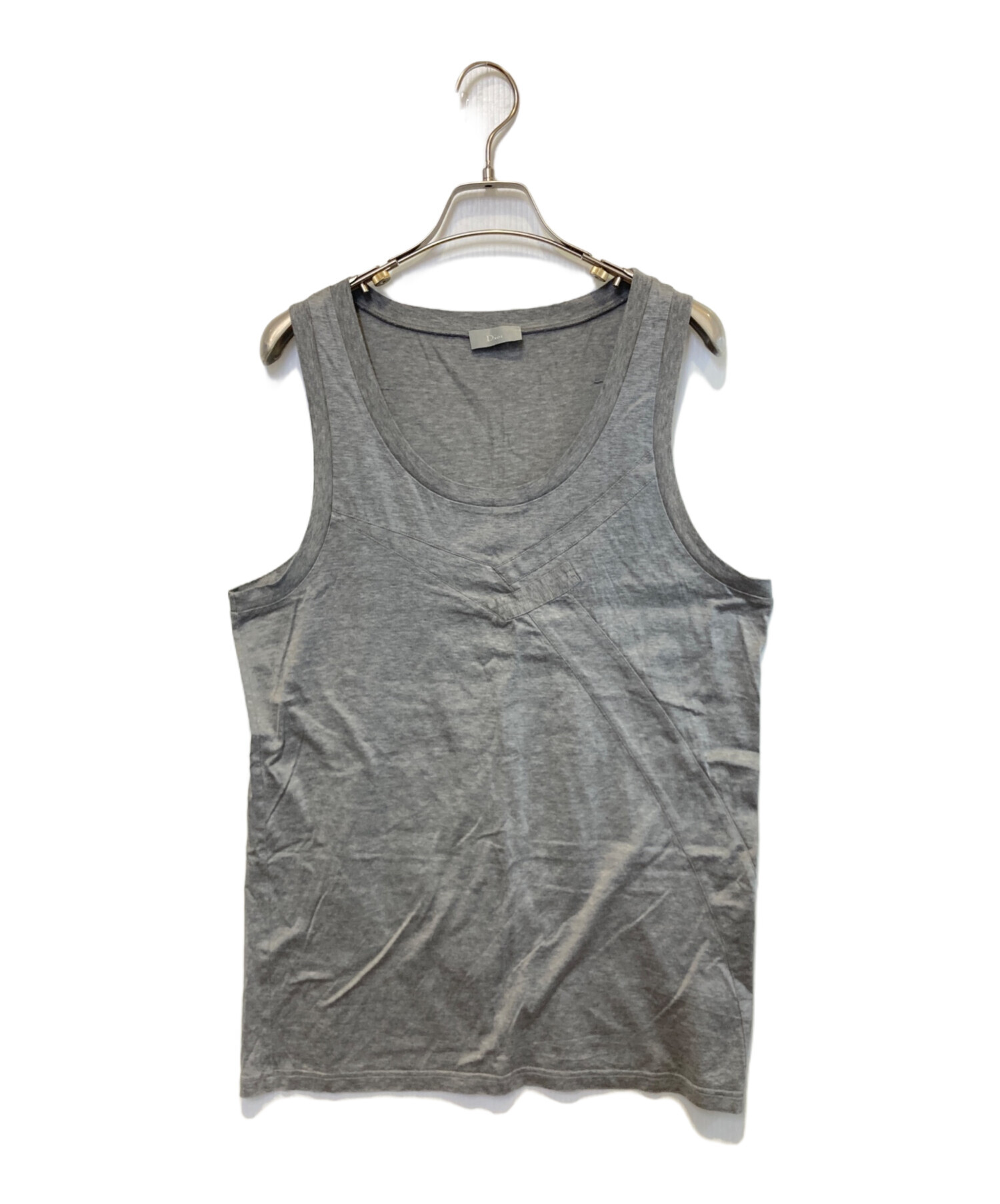 Dior Homme 06SS ノースリーブカットソー 中古・古着通販】DIOR HOMME (ディオール オム) フロントデザイン