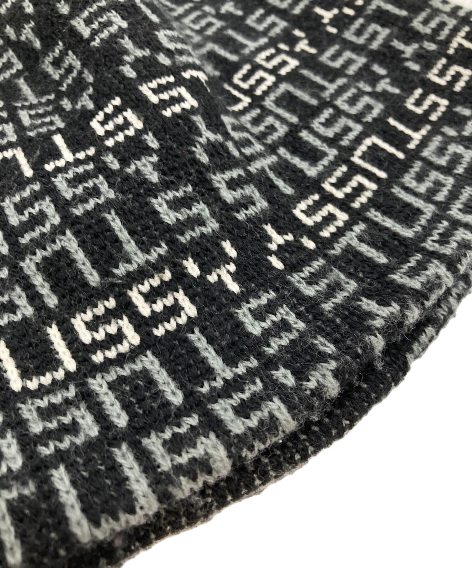 中古・古着通販】stussy (ステューシー) モノグラムジャガードビーニー