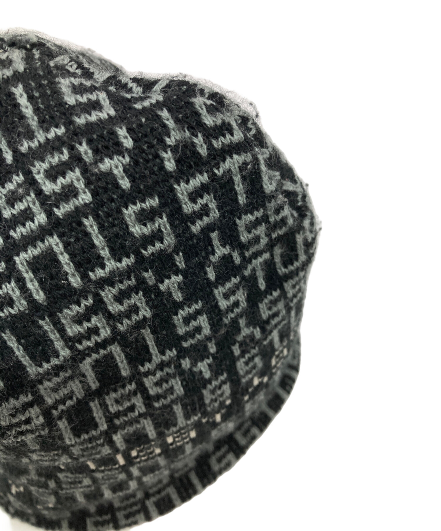 中古・古着通販】stussy (ステューシー) モノグラムジャガードビーニー