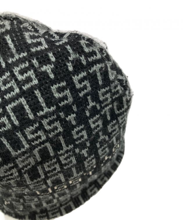 中古・古着通販】stussy (ステューシー) モノグラムジャガードビーニー