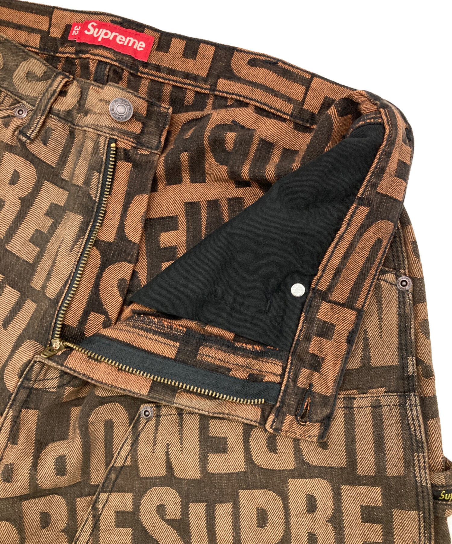 中古・古着通販】SUPREME (シュプリーム) Repeat Jacquard Double knee