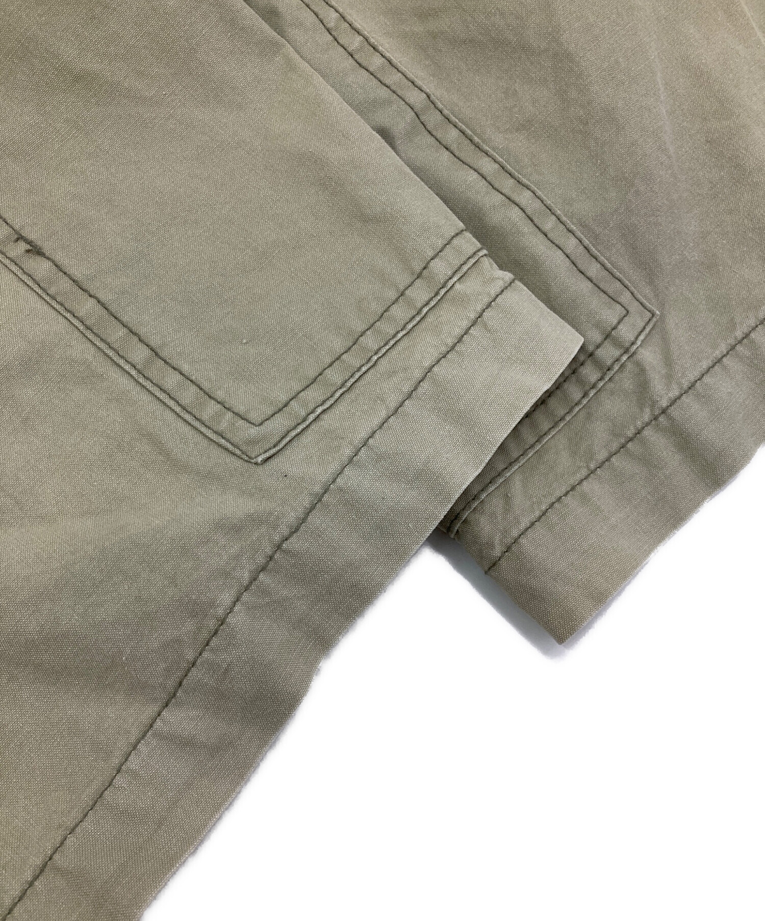 中古・古着通販】stussy (ステューシー) ジャンプスーツ カーキ サイズ