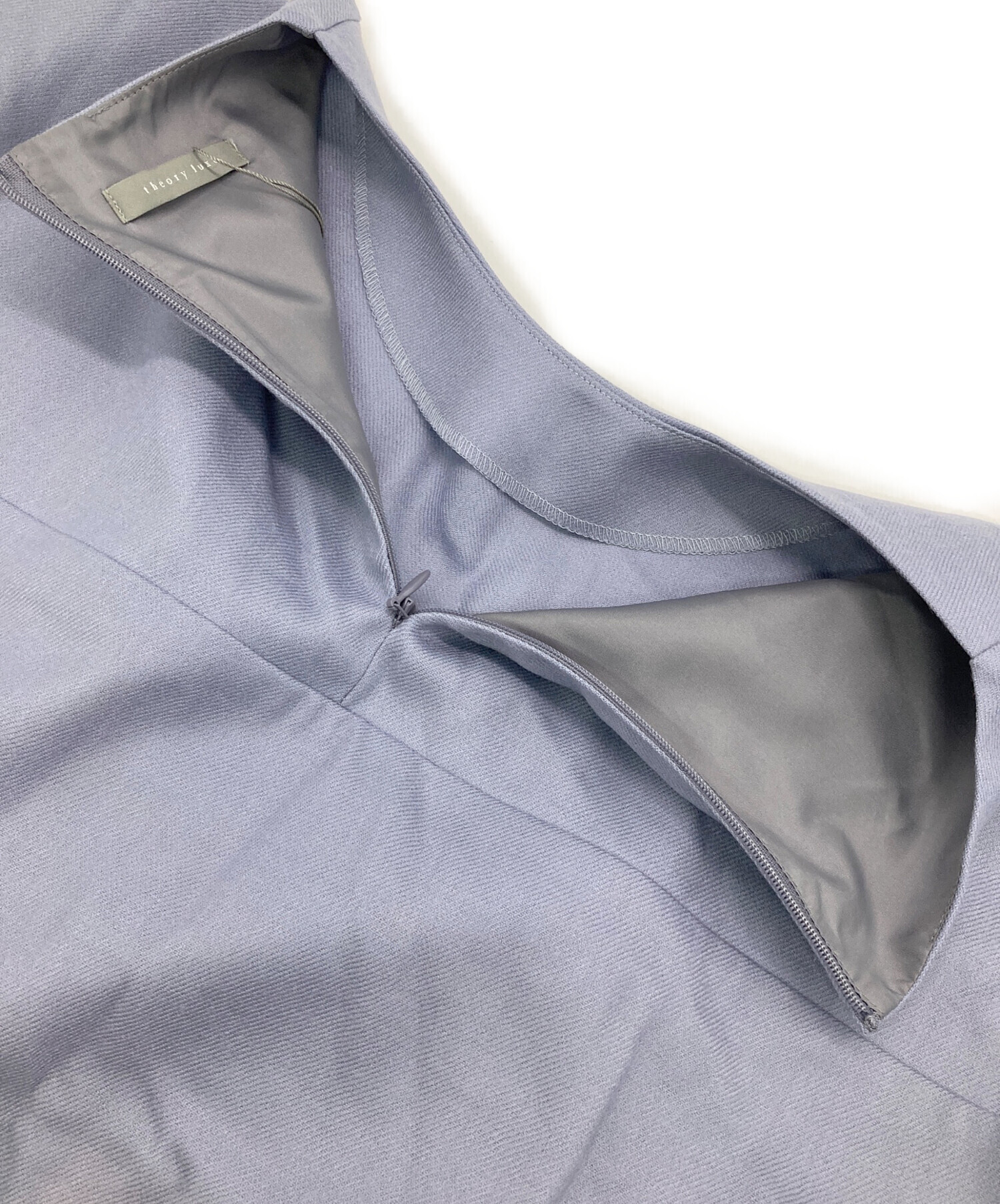 中古・古着通販】theory luxe (セオリーリュクス) 長袖ブラウス ブルー