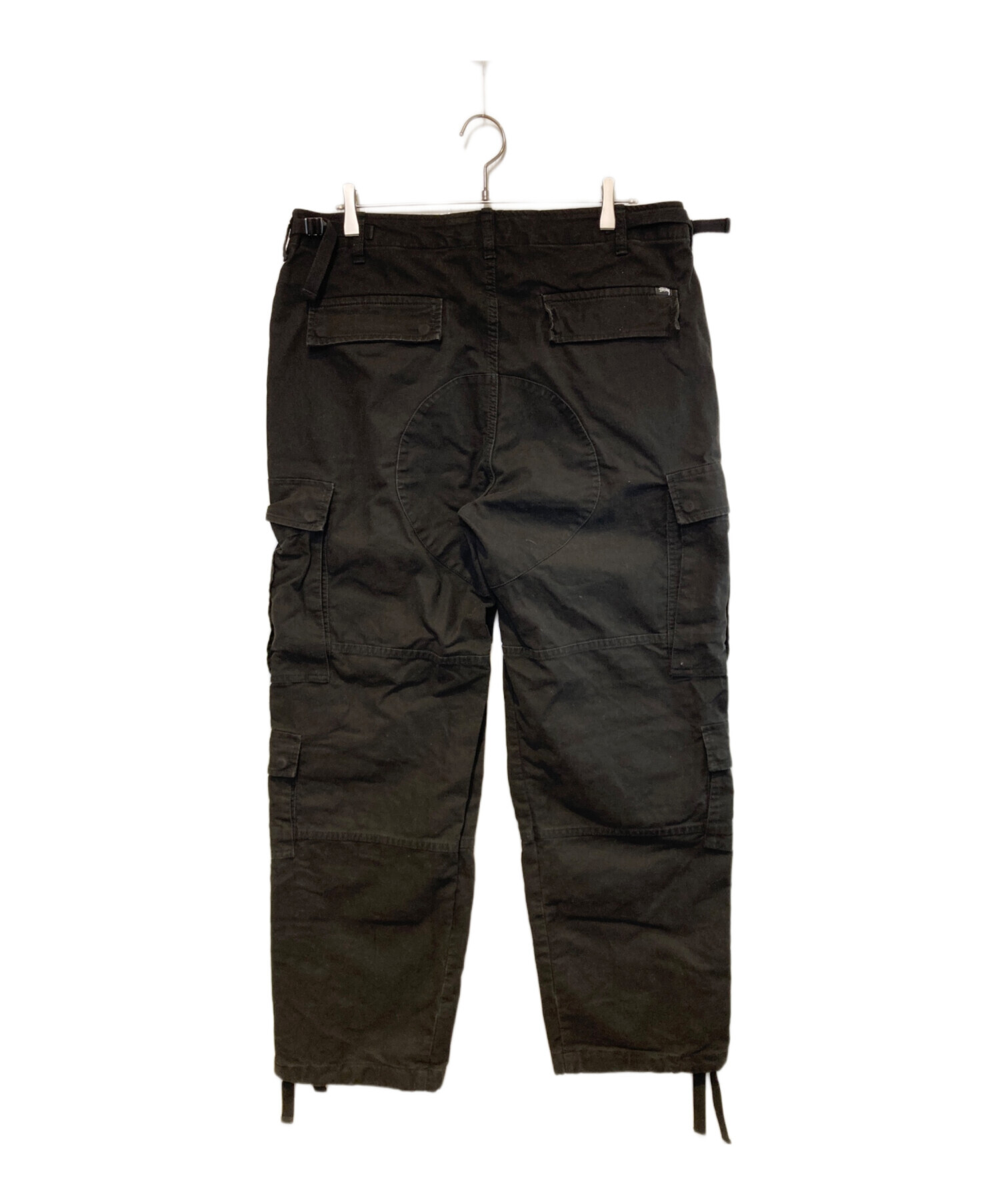 中古・古着通販】stussy (ステューシー) Surplus Cargo Pants ブラック
