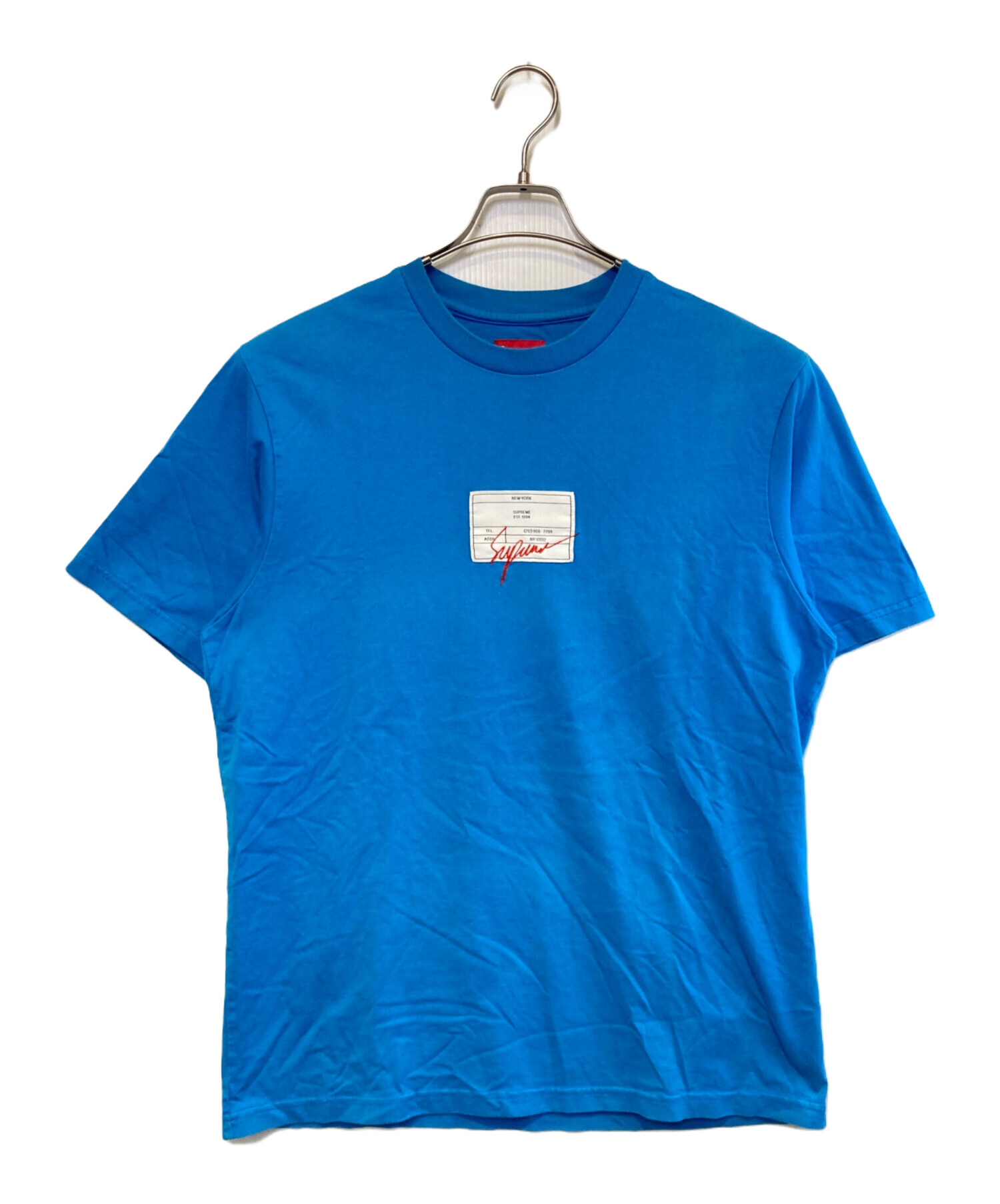 中古・古着通販】SUPREME (シュプリーム) Signature Labe S/S Top