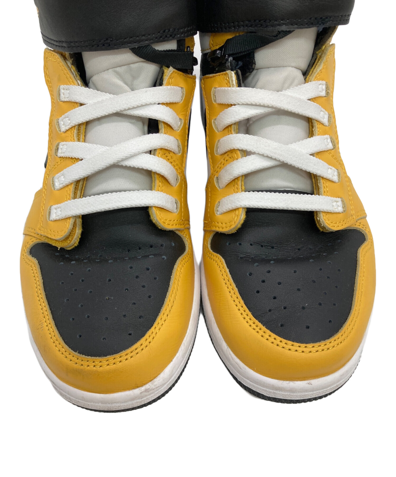中古・古着通販】NIKE (ナイキ) AIR JORDAN 1 HIGH FLYEASE イエロー