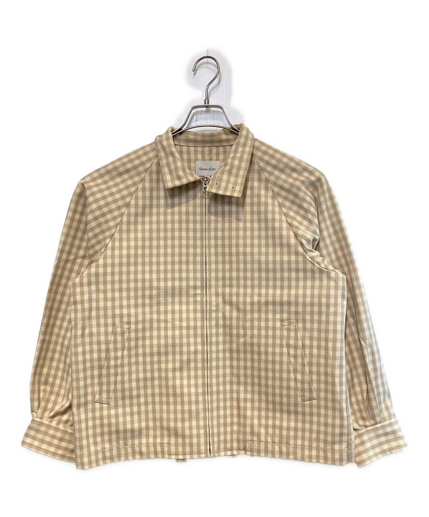 中古・古着通販】STEVEN ALAN (スティーブンアラン) CHECK DRIZZLER
