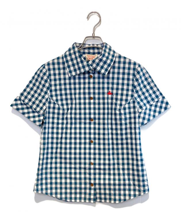 Vivienne Westwood ギンガムチェック 半袖シャツ 中古・古着通販】Vivienne Westwood RED LABEL (ヴィヴィアンウエスト