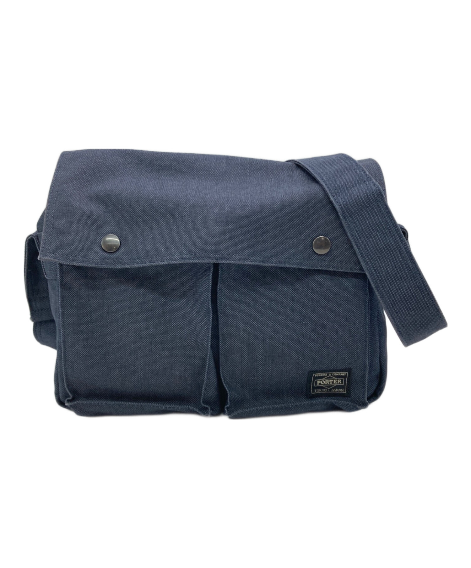 中古・古着通販】PORTER (ポーター) SMOKY SHOULDER BAG ネイビー
