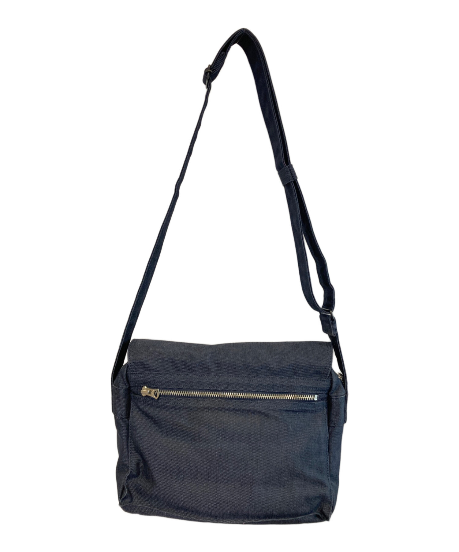 未使用級　ポーター　スモーキー　メッセンジャーバッグ　ショルダーバッグ 中古・古着通販】PORTER (ポーター) SMOKY SHOULDER BAG ネイビー
