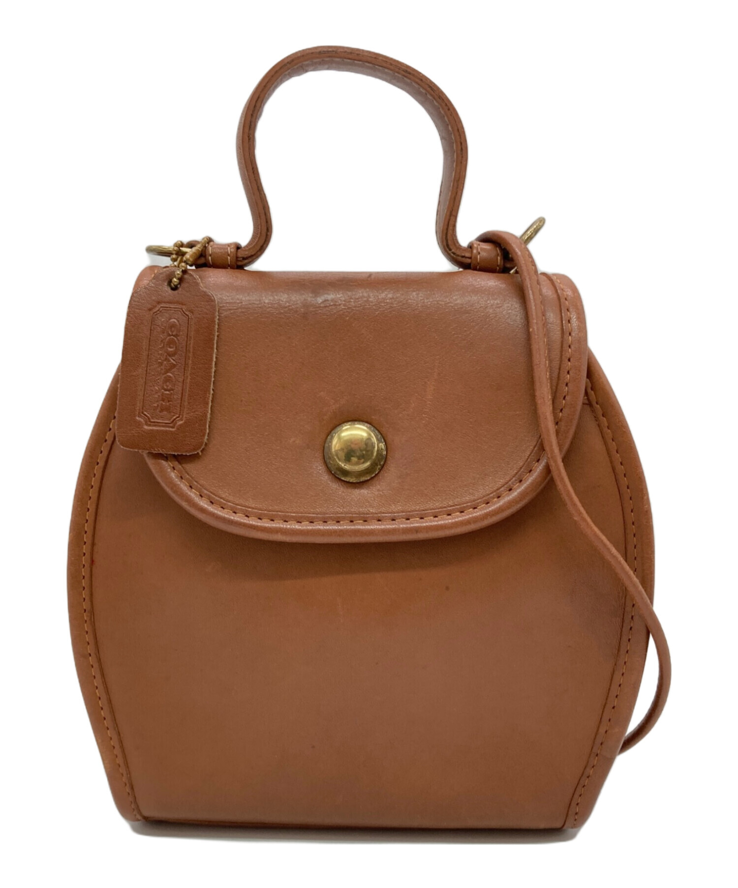 中古・古着通販】COACH (コーチ) ダービーバッグ ブラウン｜ブランド 