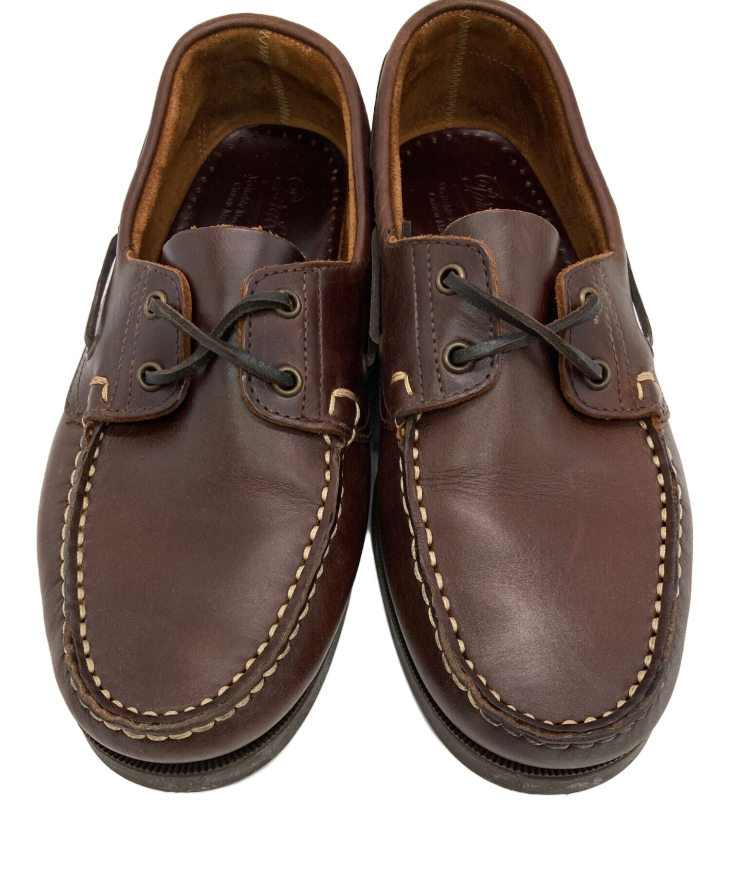 中古・古着通販】PARABOOT (パラブーツ) veritable mocassin ブラウン