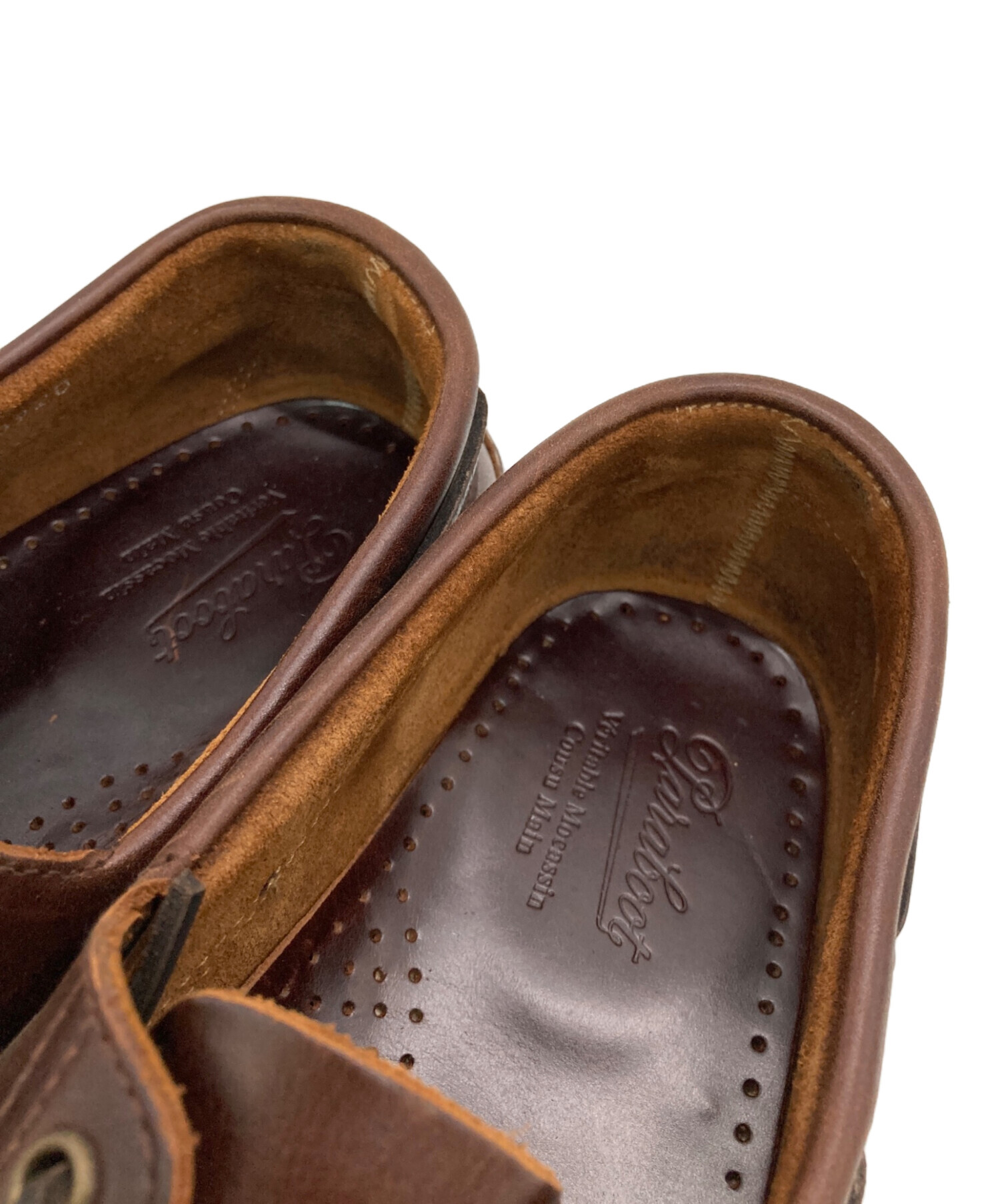 中古・古着通販】PARABOOT (パラブーツ) veritable mocassin ブラウン