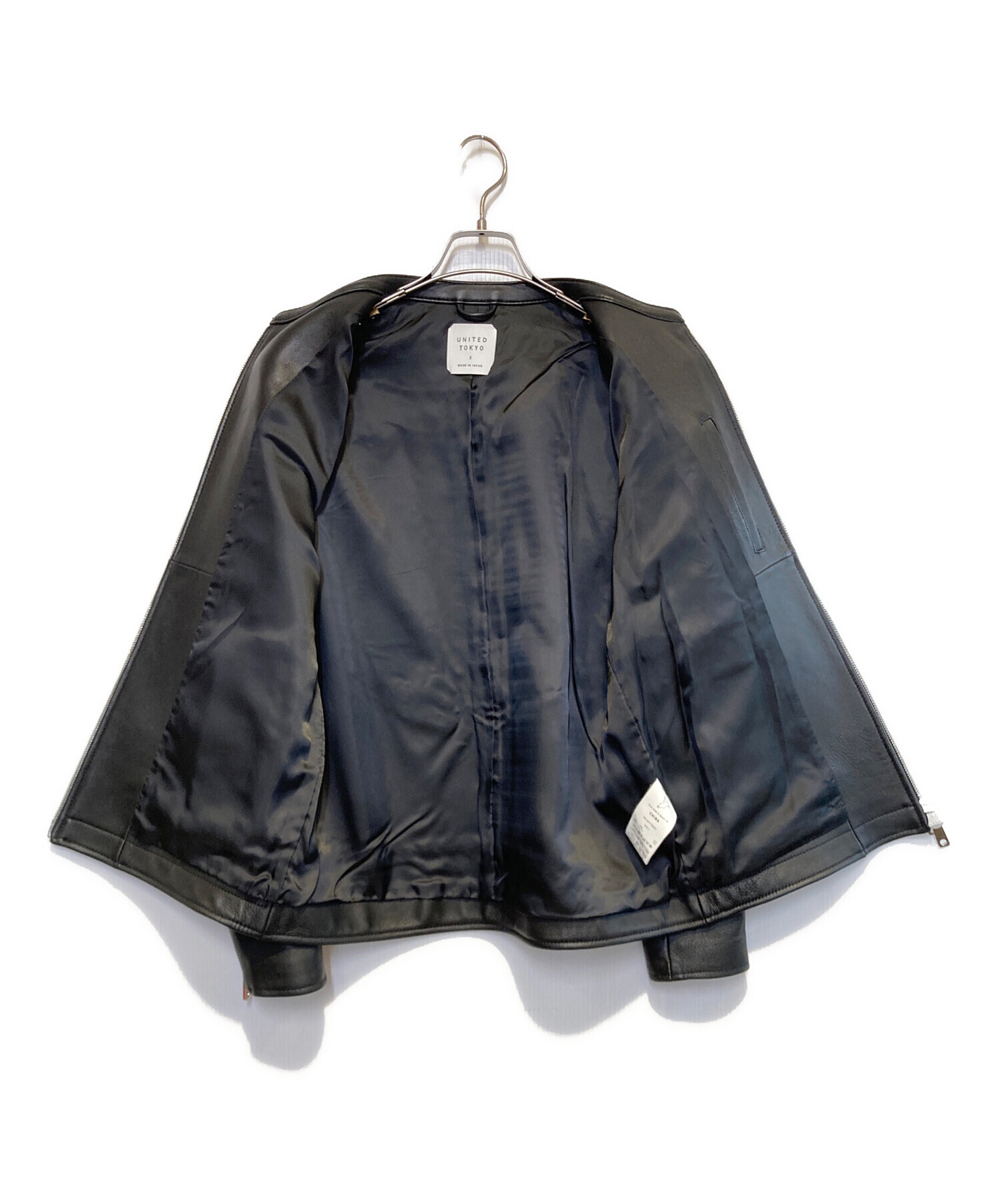 中古・古着通販】UNITED TOKYO (ユナイテッドトーキョー) ラムレザー