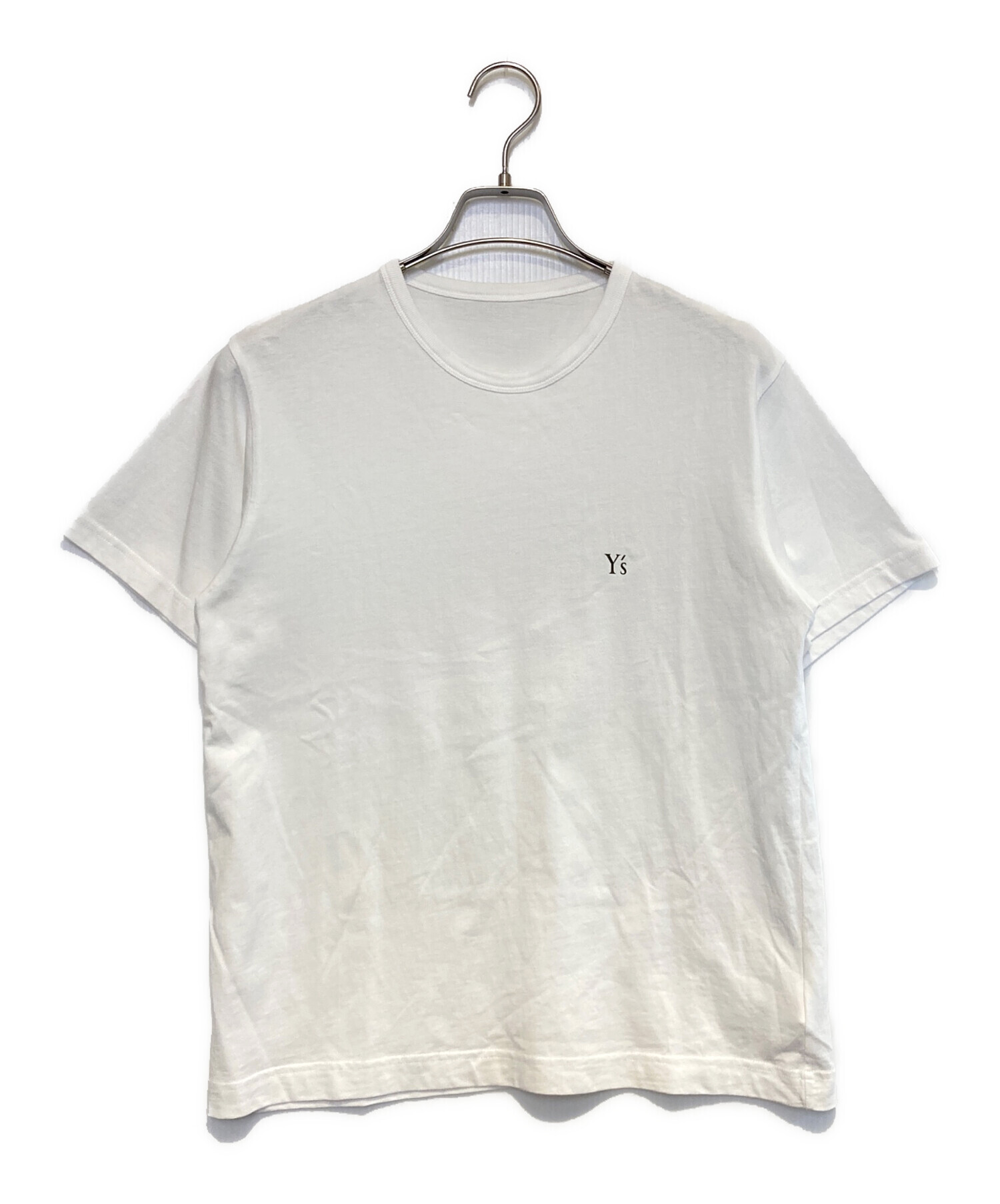 美品　Y‘s シャツ　ホワイト 中古・古着通販】Y's (ワイズ) 2 PACK T-shirts ホワイト サイズ:1