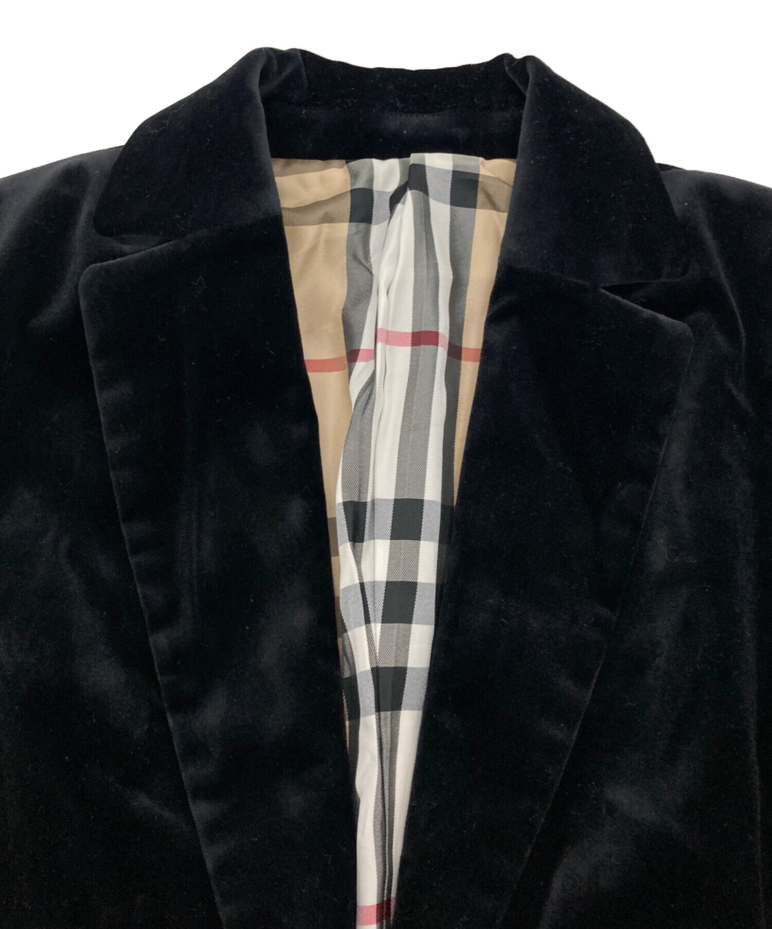 BURBERRYBLUE LABELテーラードジャケットベージュ38 中古・古着通販】BURBERRY BLUE LABEL (バーバリー ブルー レーベル