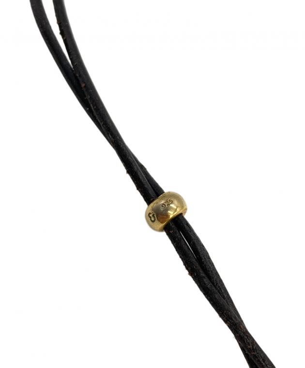 中古・古着通販】h'eres (ヒアーズ) CETACEA LEATHER CHOKER NECKLACE