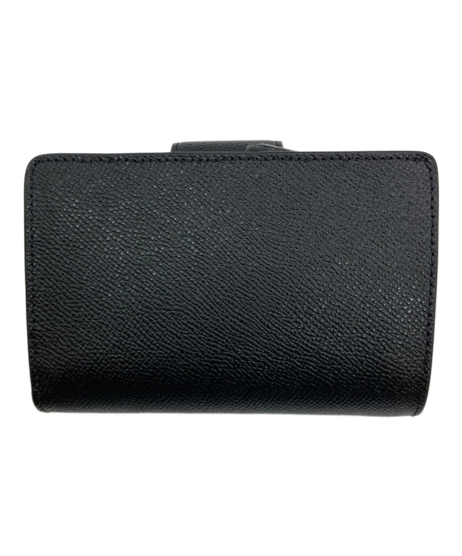 【新品未使用・袋付き】COACH ミディアム コーナー ジップ ウォレット 黒 中古・古着通販】COACH (コーチ) ミディアム コーナー ジップ