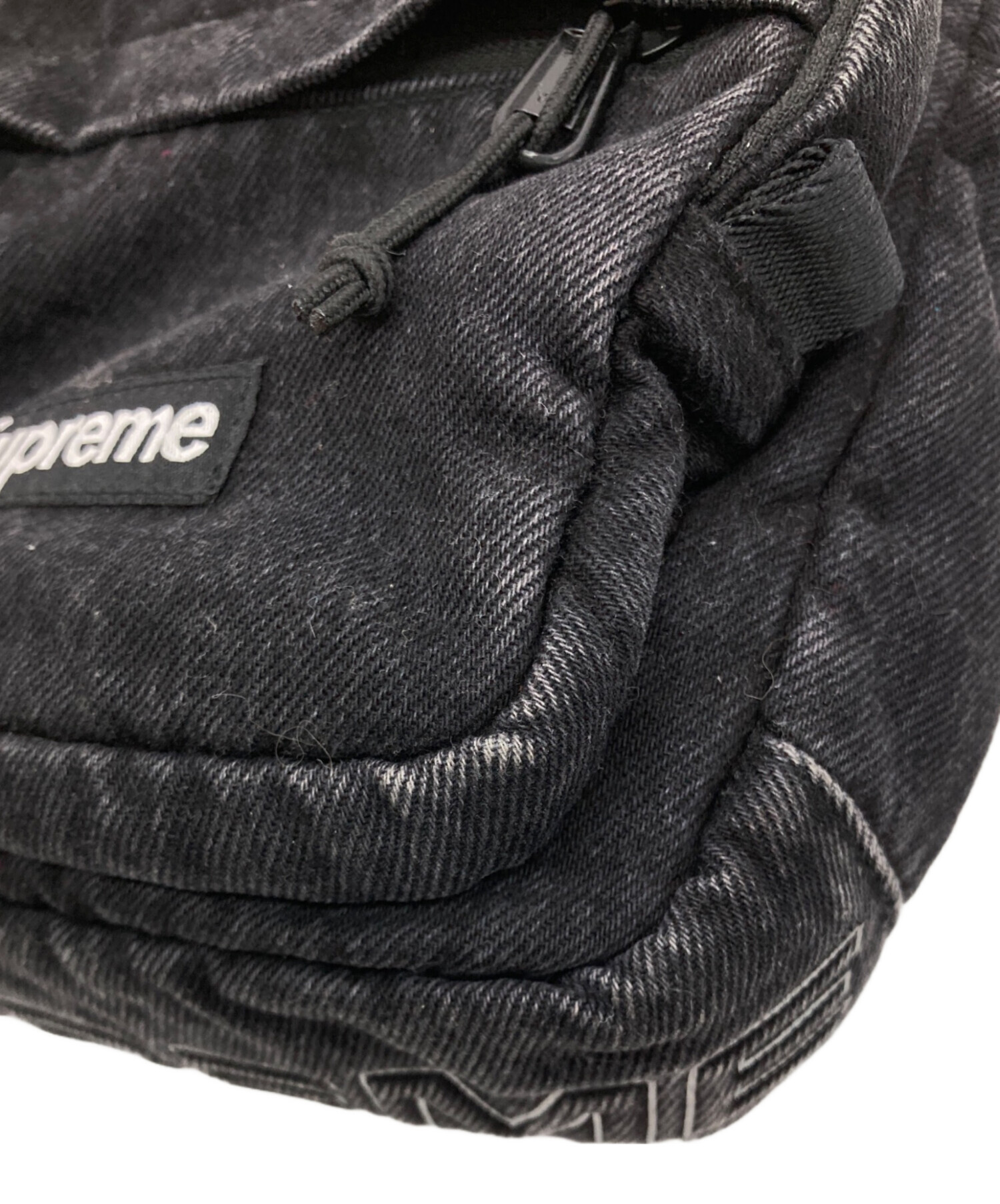 中古・古着通販】SUPREME (シュプリーム) Denim Shoulder Bag ブラック