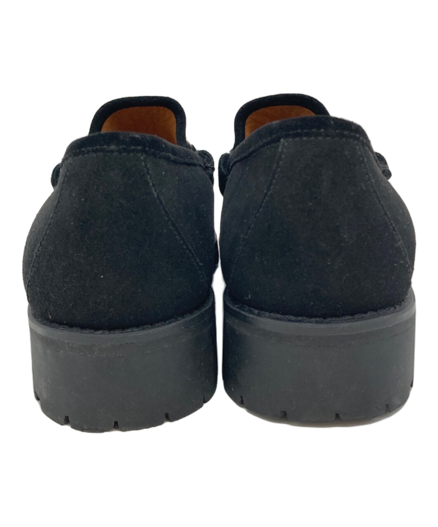 中古・古着通販】GUCCI (グッチ) ホースビットローファー ブラック