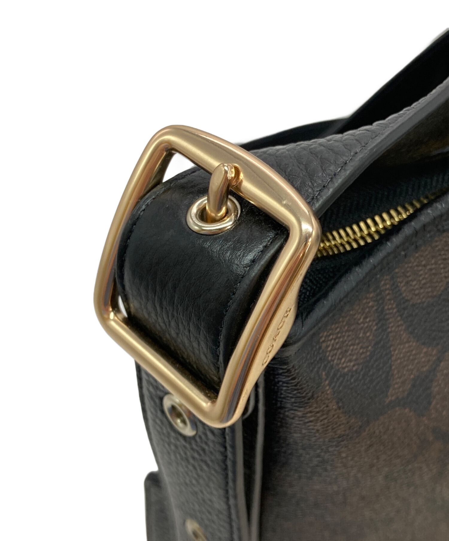 中古・古着通販】COACH (コーチ) シグネチャーショルダーバッグ