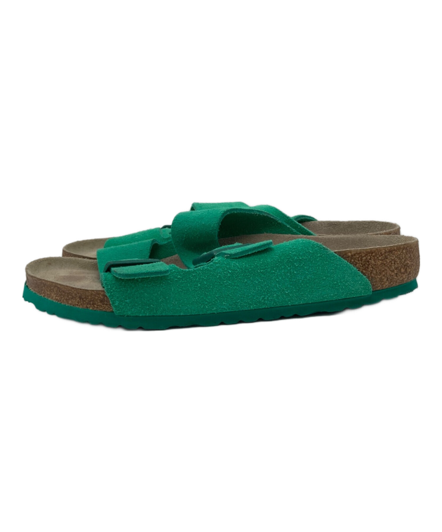 BIRKENSTOCK 落ちついた青緑色のシューズ ビルケン・シュトック 中古・古着通販】BIRKENSTOCK (ビルケンシュトック) Arizona BS
