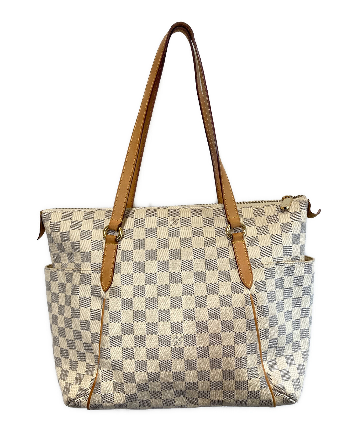 ルイヴィトン ダミエ アズール トータリー GM N51263 ハンドバッグ 中古・古着通販】LOUIS VUITTON (ルイ ヴィトン) ダミエ アズール