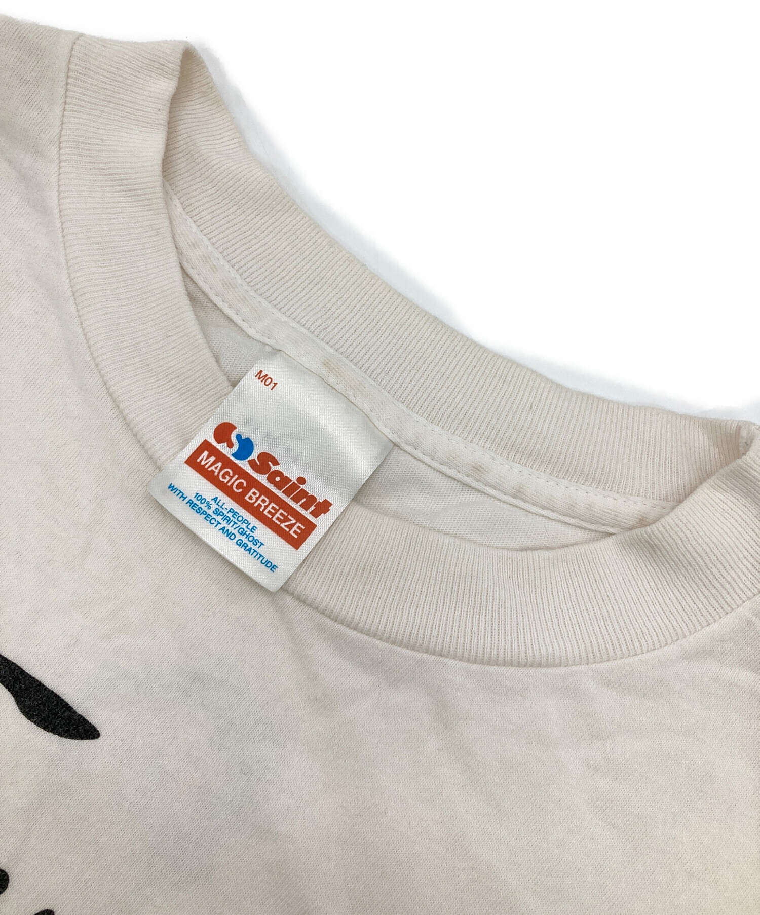 中古・古着通販】SAINT MICHAEL (セントマイケル) BTY SS TEE ホワイト