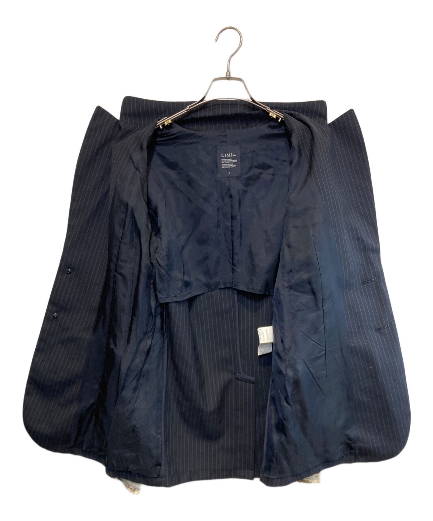 中古・古着通販】LIMI feu (リミフゥ) レイヤード2Bシングルジャケット