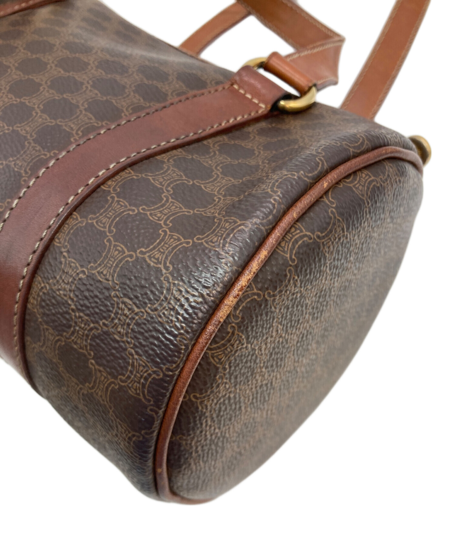 中古・古着通販】CELINE (セリーヌ) マカダムミニボストンバッグ