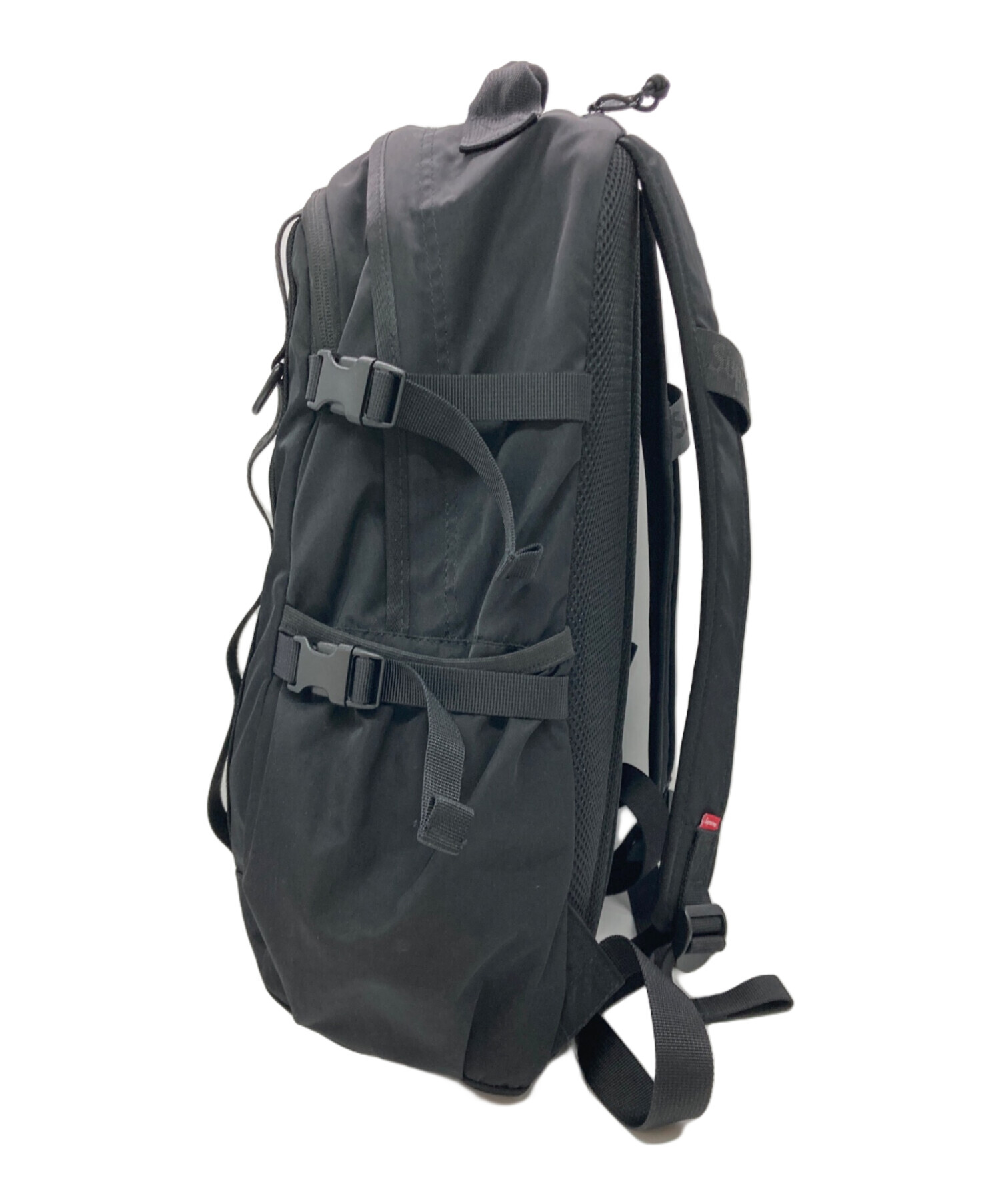 新品・タグ付】Supreme シュプリーム　Backpackブラック 中古・古着通販】SUPREME (シュプリーム) BACKPACK ブラック｜ブランド