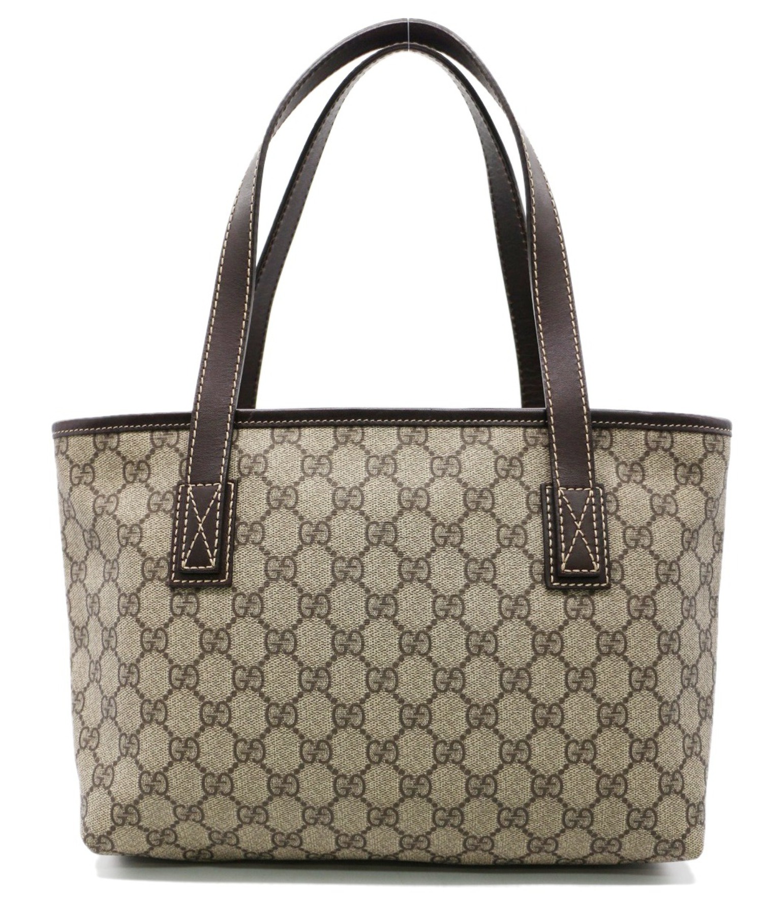 中古・古着通販】GUCCI (グッチ) ハンドバッグ ベージュ 211138