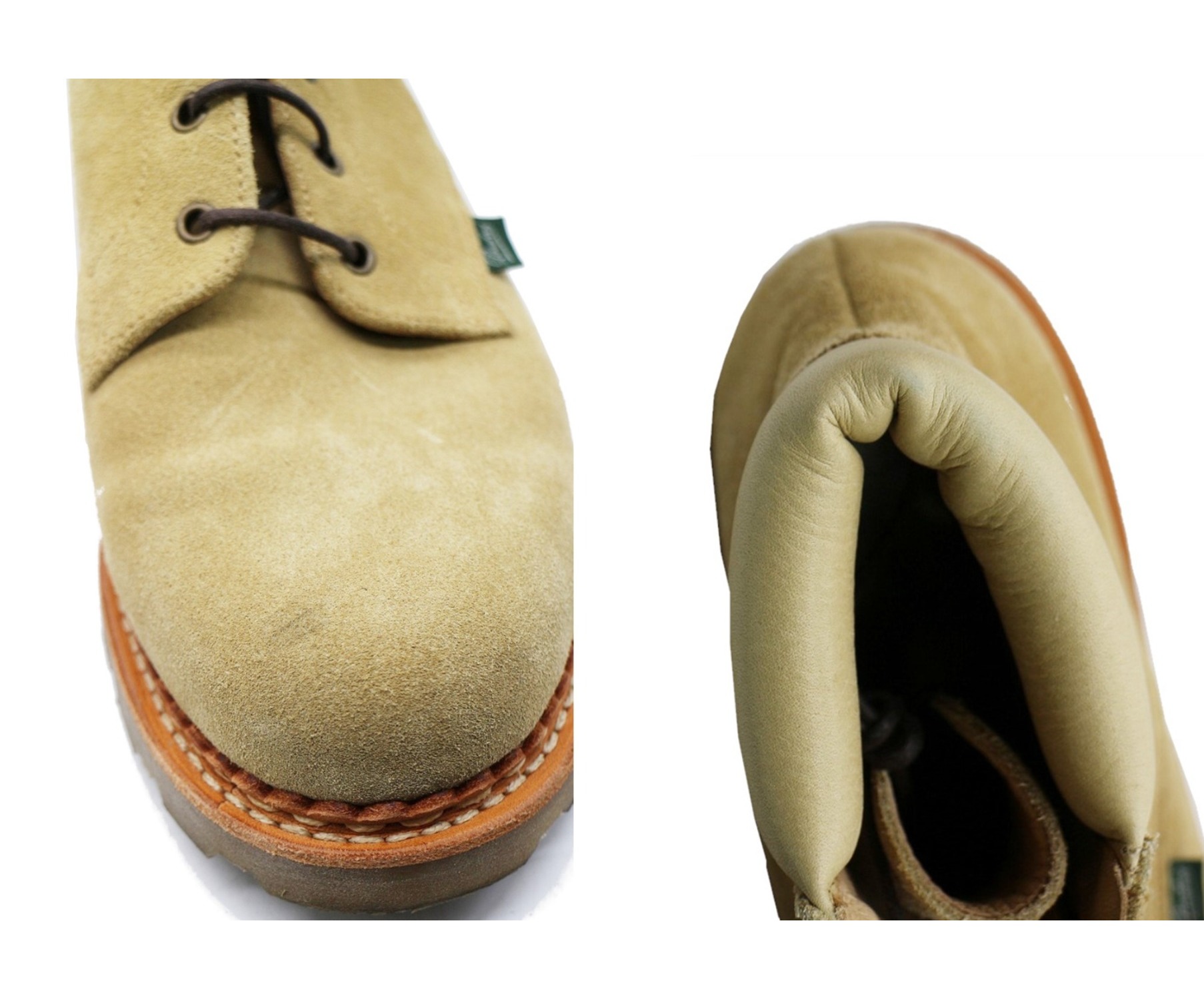 中古・古着通販】PARABOOT (パラブーツ) 別注BERGERAC ベージュ サイズ 