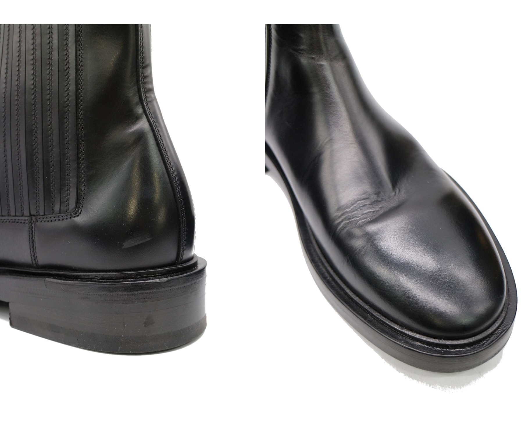 BALENCIAGA サイドゴアブーツ 黒　サイズ40 中古 中古・古着通販】BALENCIAGA (バレンシアガ) サイドゴアチェルシー