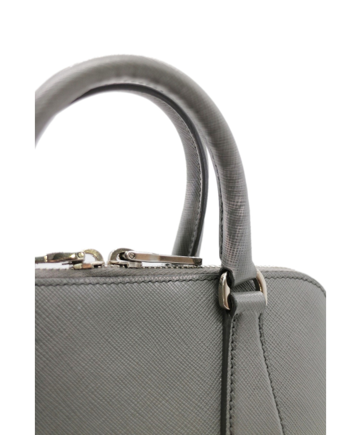 中古・古着通販】PRADA (プラダ) ショルダーバッグ グレー 