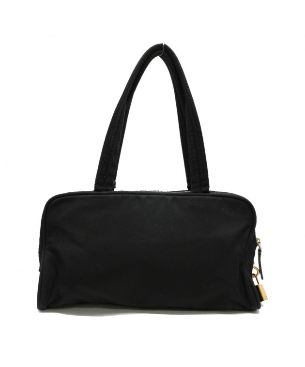 中古・古着通販】PRADA (プラダ) ナイロンミニボストンバッグ ブラック