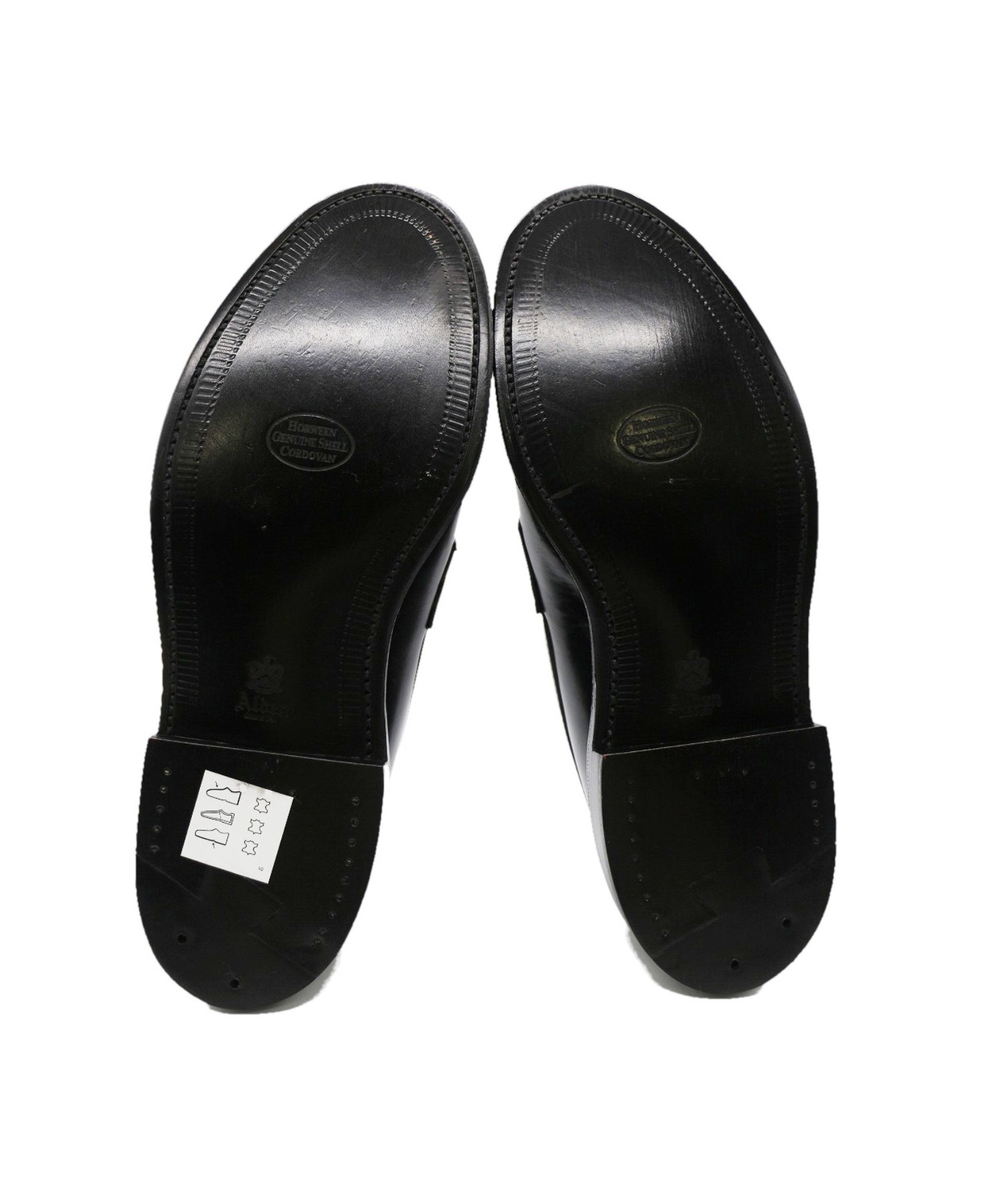 中古・古着通販】ALDEN (オールデン) ローファー ブラック サイズ:8