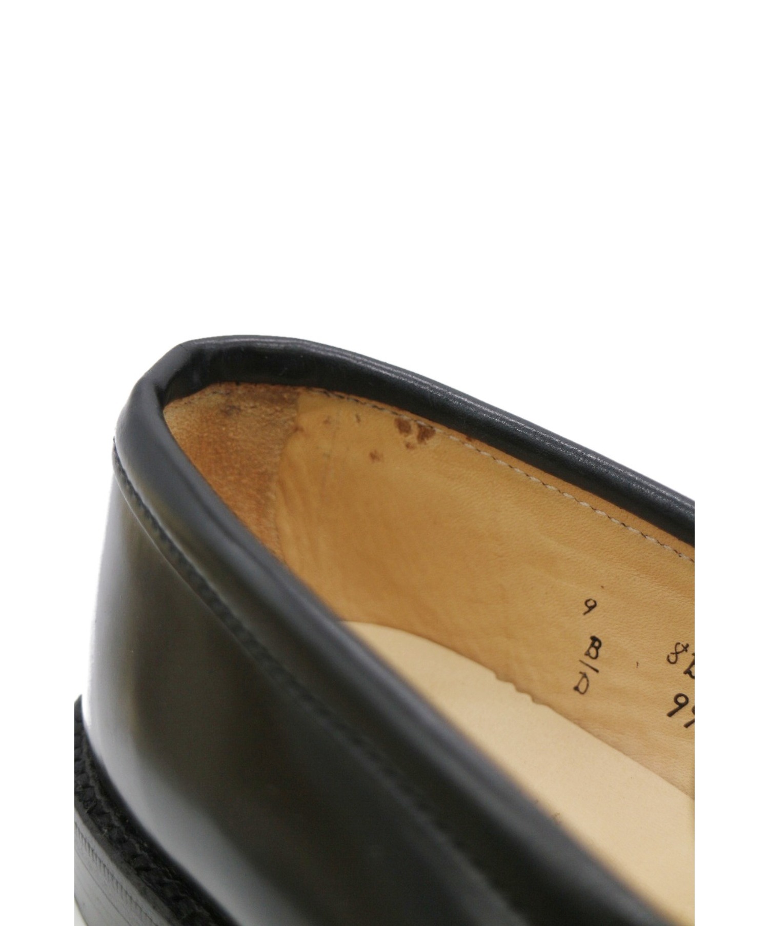 中古・古着通販】ALDEN (オールデン) ローファー ブラック サイズ:8