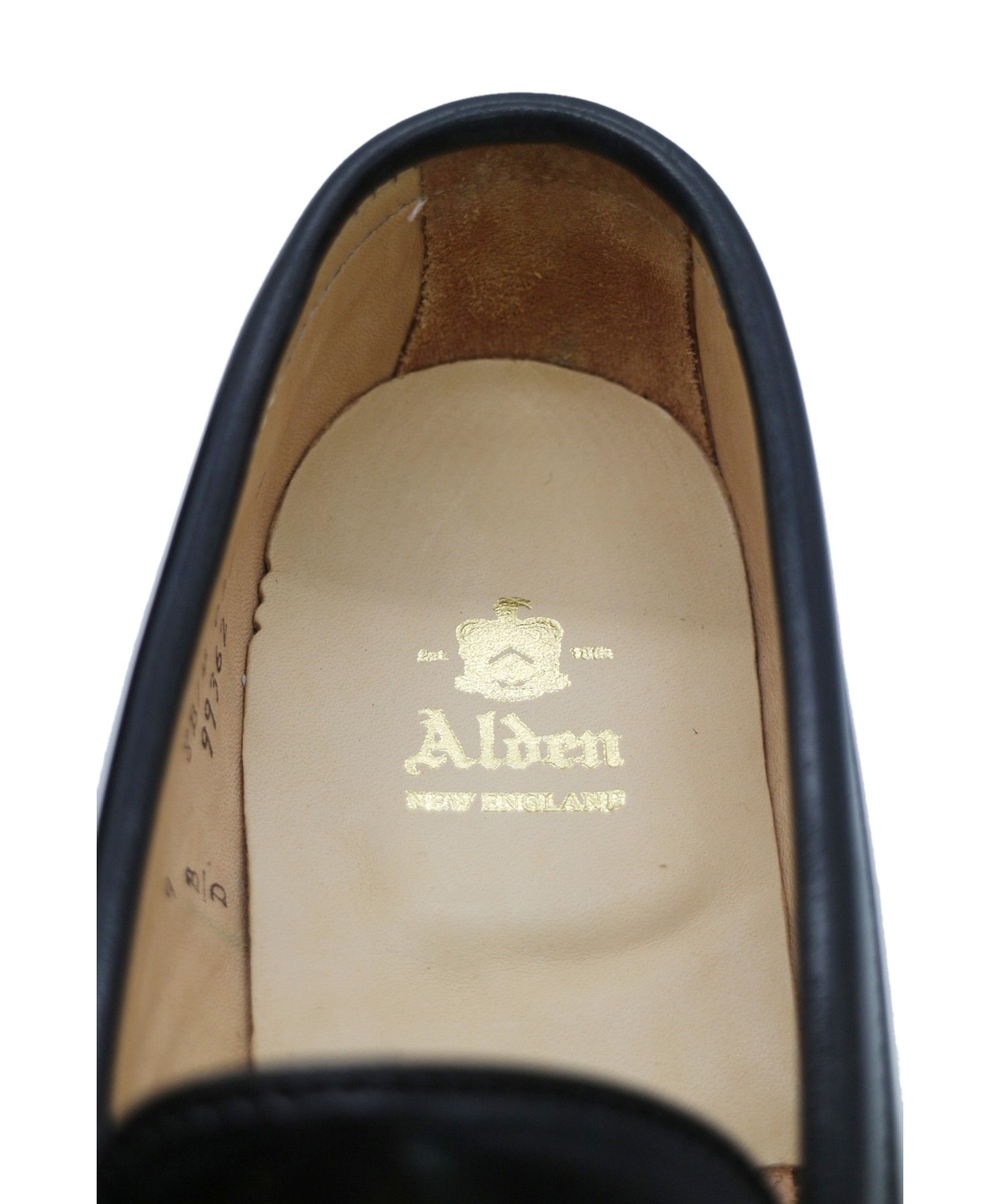 中古・古着通販】ALDEN (オールデン) ローファー ブラック サイズ:8