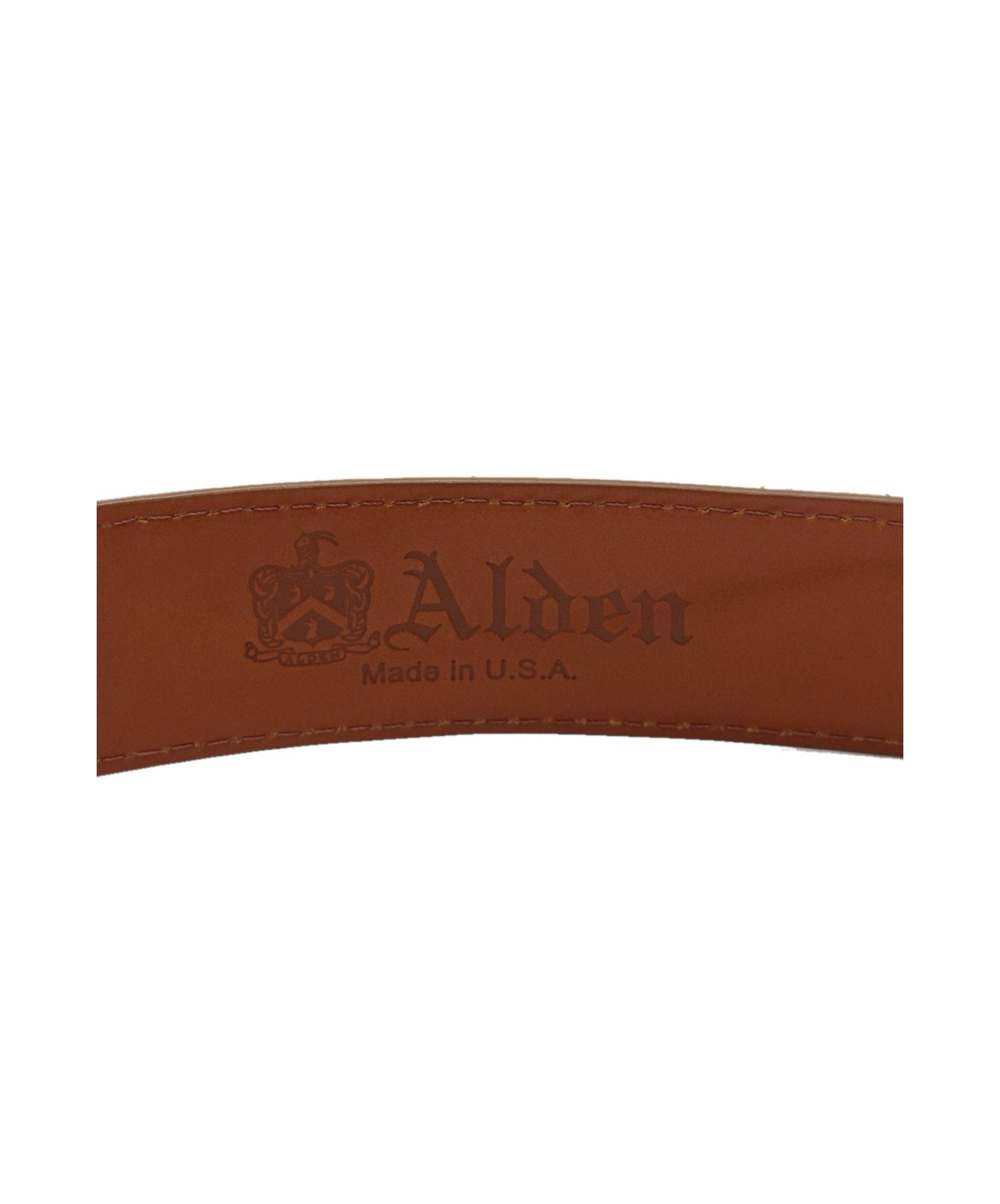 ALDEN / オールデン | Nickel Buckle スエード ベルト | 32/80