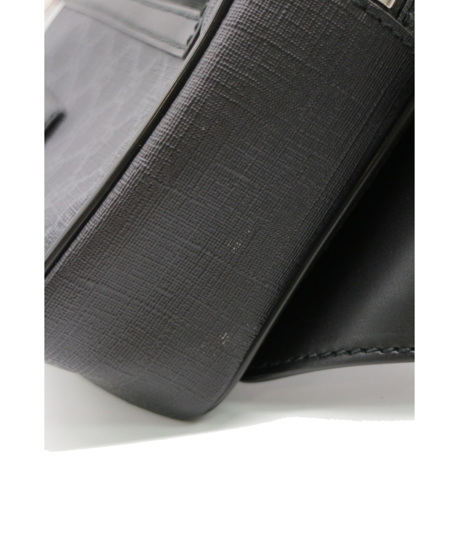 中古・古着通販】GUCCI (グッチ) GGスプリームボディバッグ ブラック