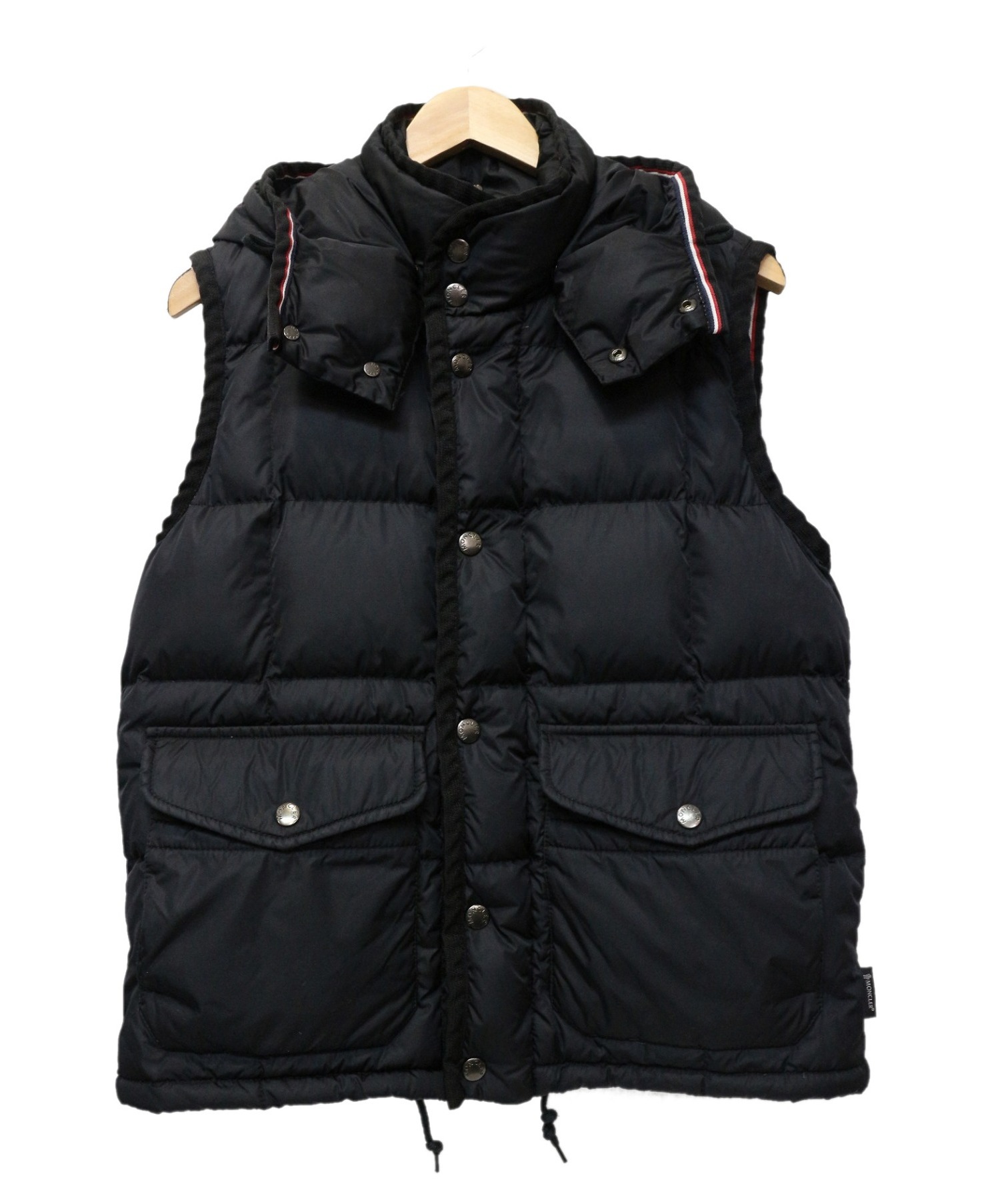 訳有ク済　MONCLER　TAPAJOS　モンクレール　タパジョス　ダウンベスト MONCLER ダウンベスト ネイビー サイズ2 TAPAJOS モンクレール MONCLER