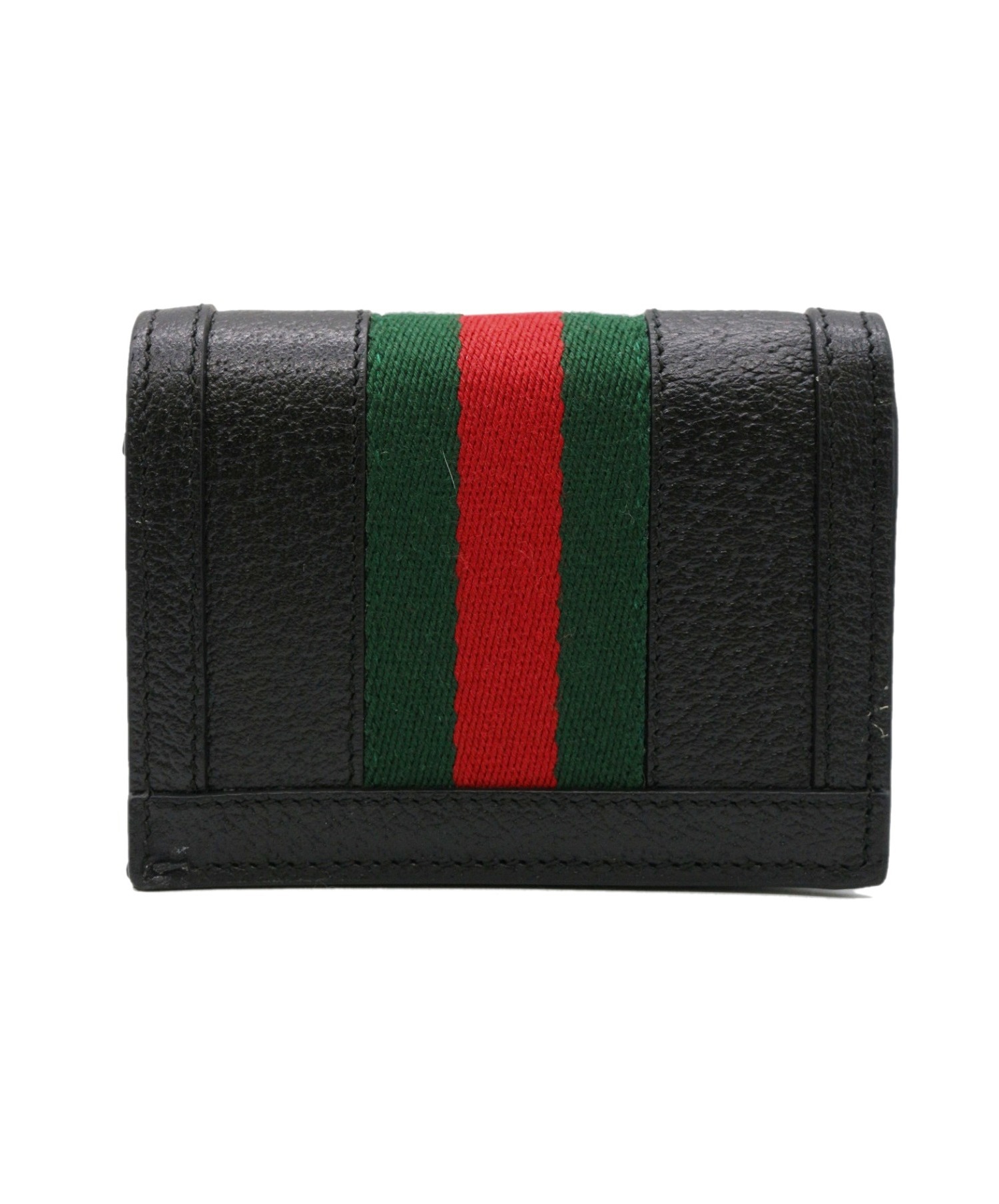 中古・古着通販】GUCCI (グッチ) 2つ折り財布 ブラック 523155 0959