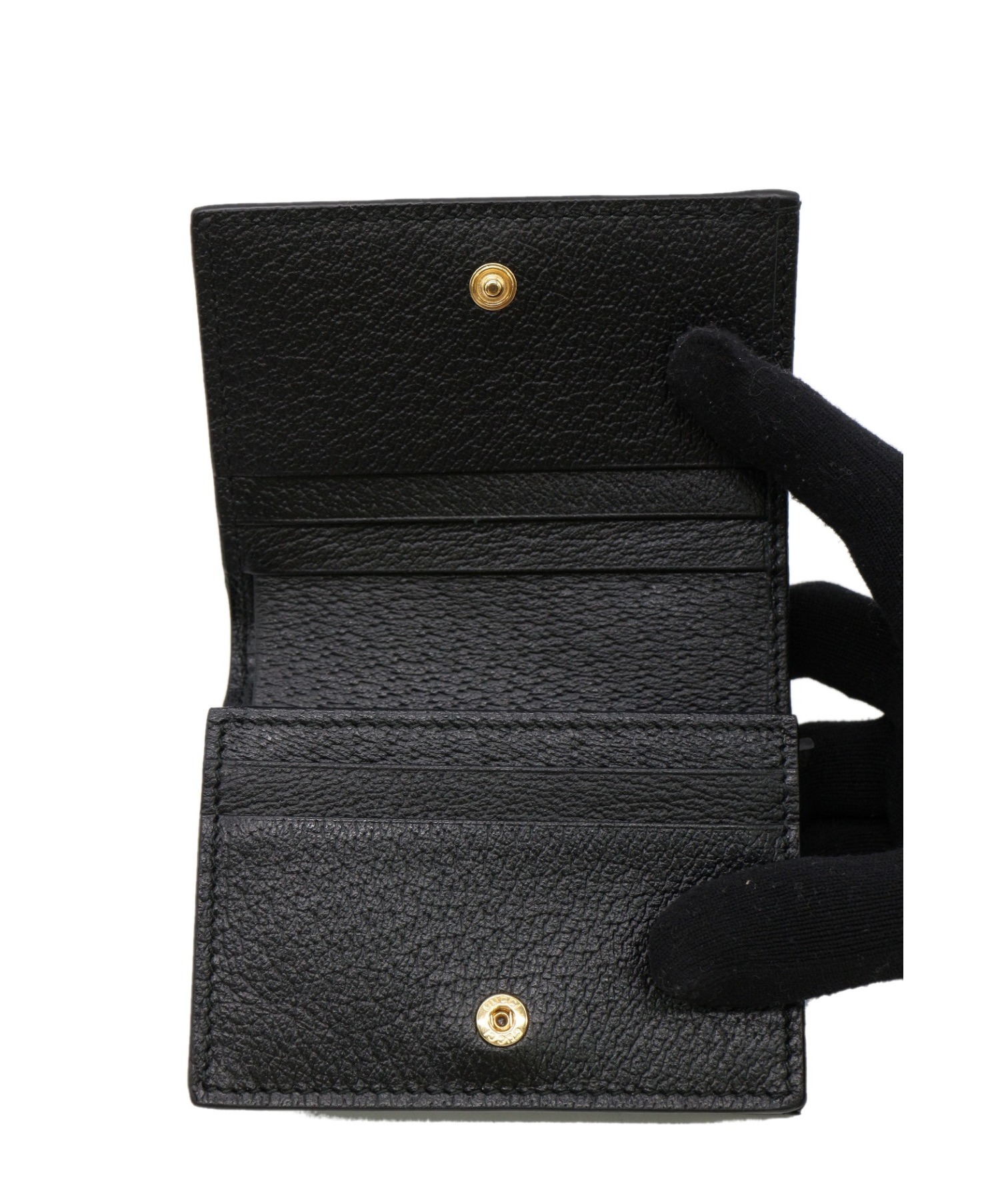 GUCCI 財布　中古 中古・古着通販】GUCCI (グッチ) 2つ折り財布 ブラック 523155 0959