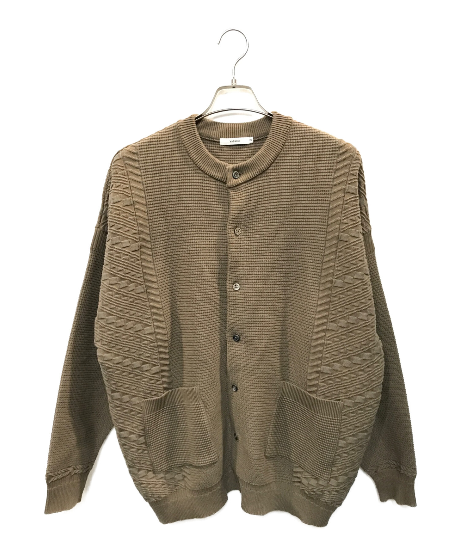 中古・古着通販】YASHIKI (ヤシキ) Shigure Cardigan カーキ サイズ:2