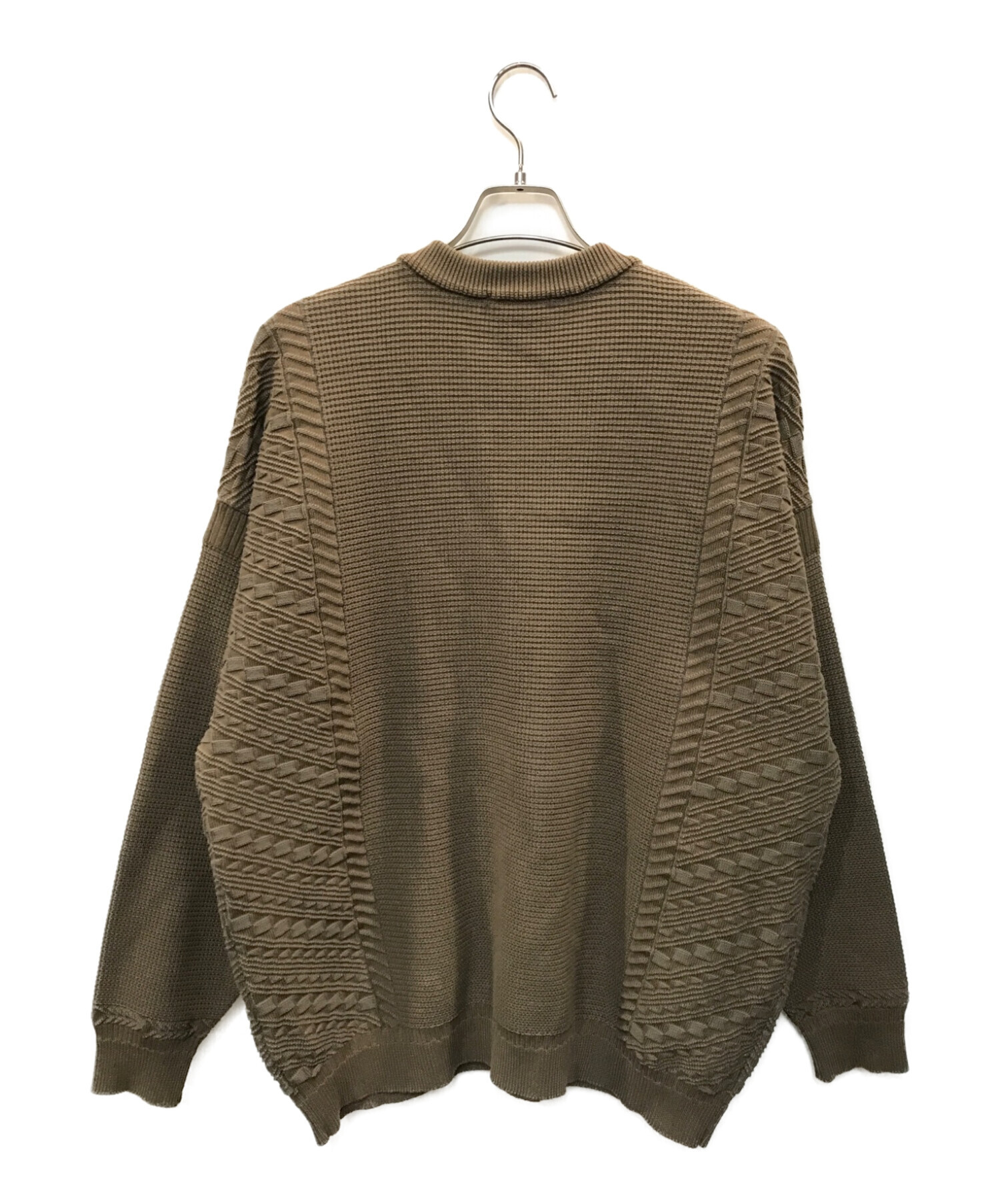 YASHIKI Shigure Cardigan Green 21aw YASHIKI Shigure Cardigan(GREEN 