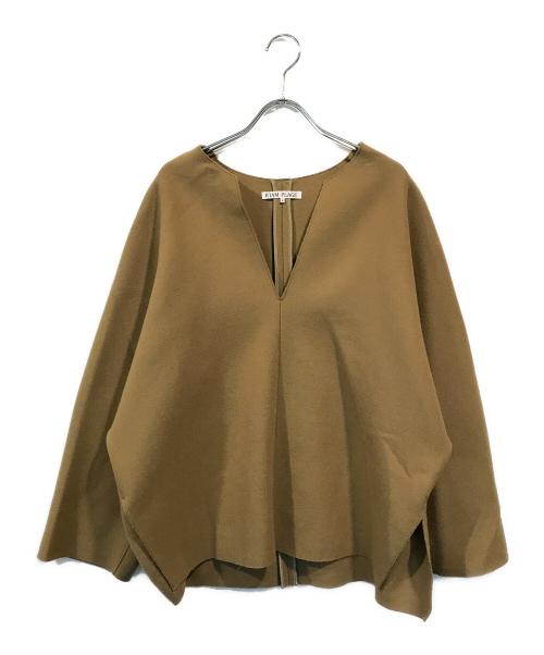 PLAGE シルエットブラウス ライトベージュ　38 plage｜R'IAM シルエットブラウス | Rakuten Fashion(楽天ファッション