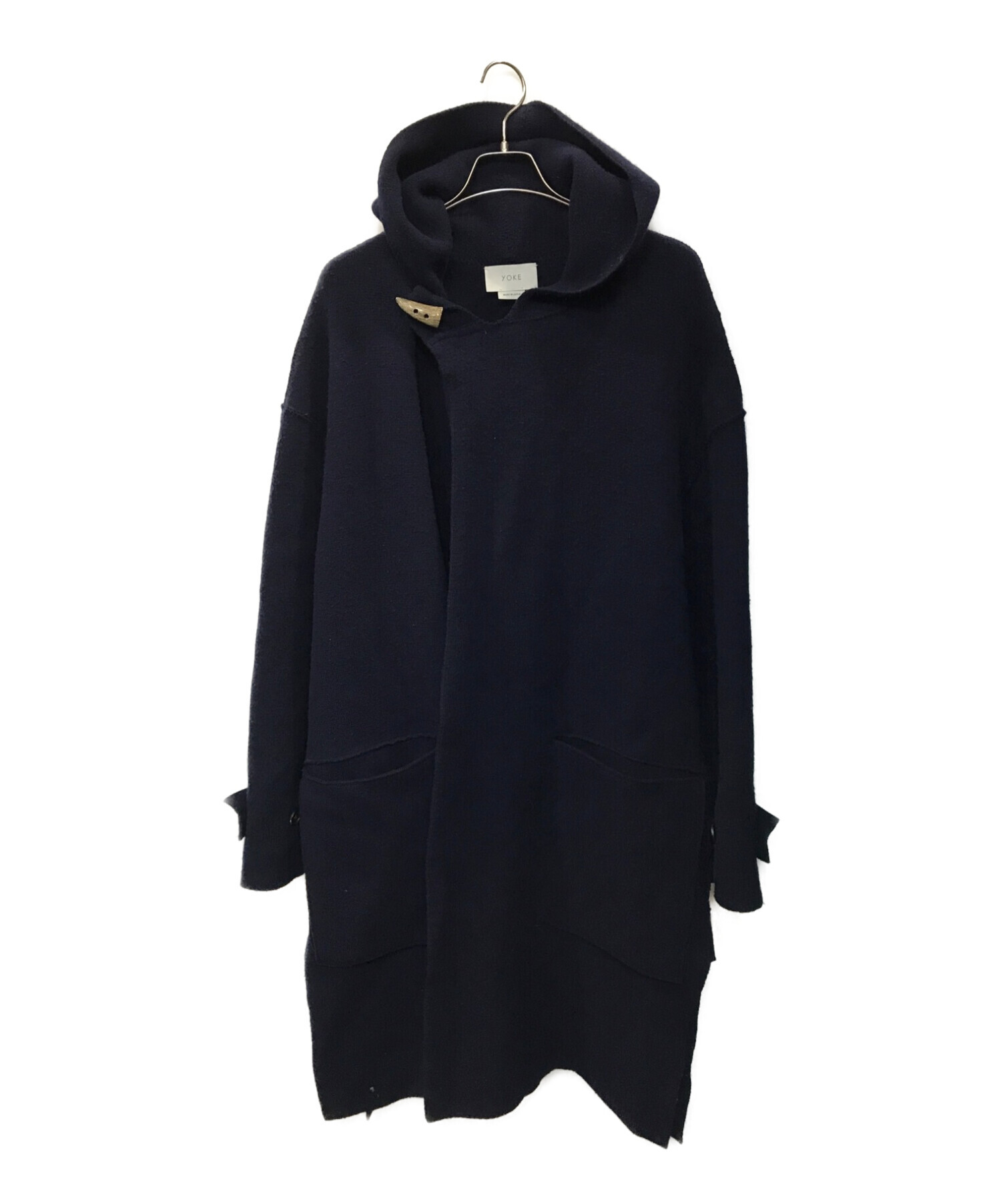 ジャケット・アウター yoke 7G wool Milano Rib Hooded Coat YOKE 7G wool Milano Rib Hooded Coat 【公式通販】
