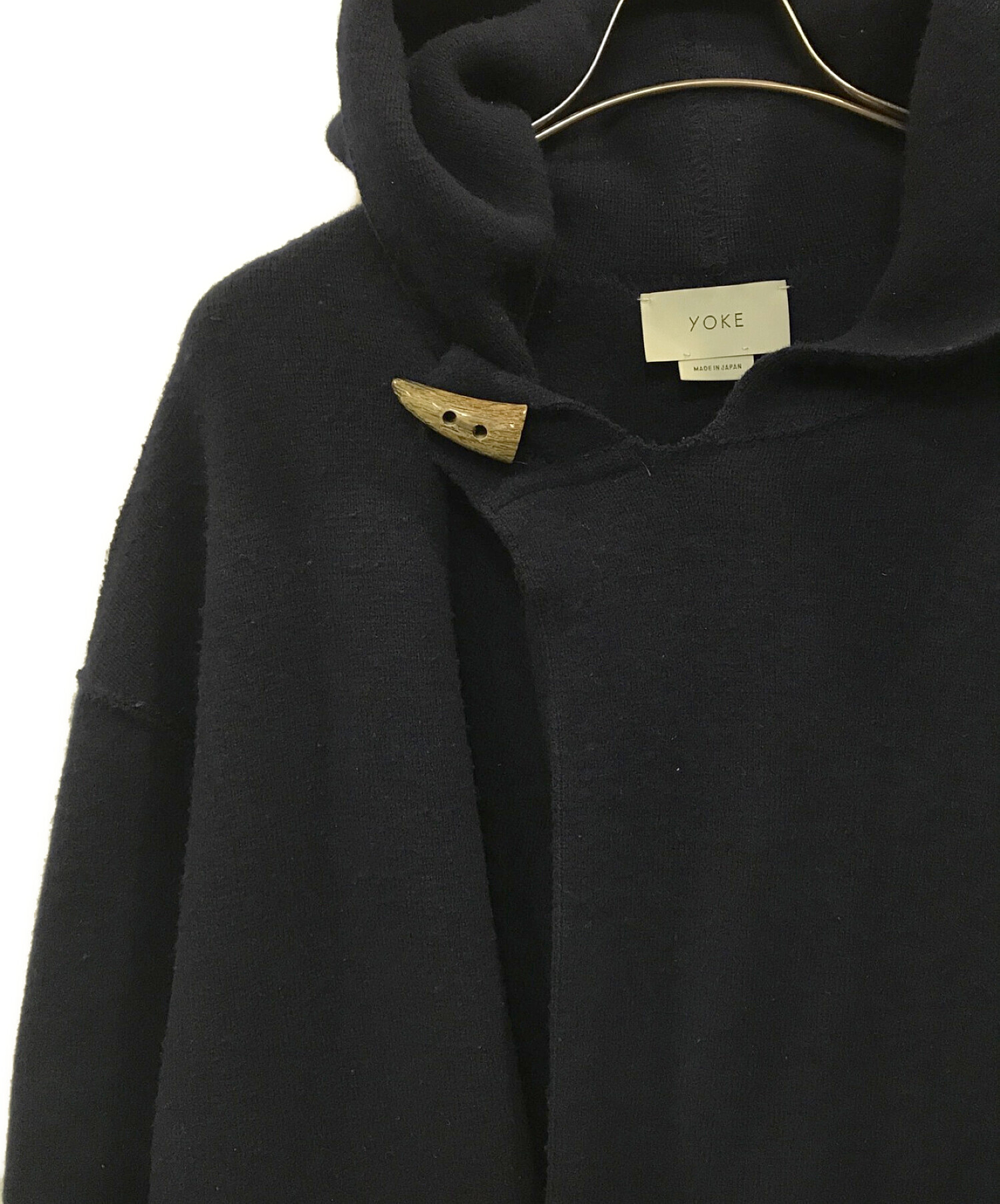 中古・古着通販】YOKE (ヨーク) 7G MILANO RIB HOODED COAT