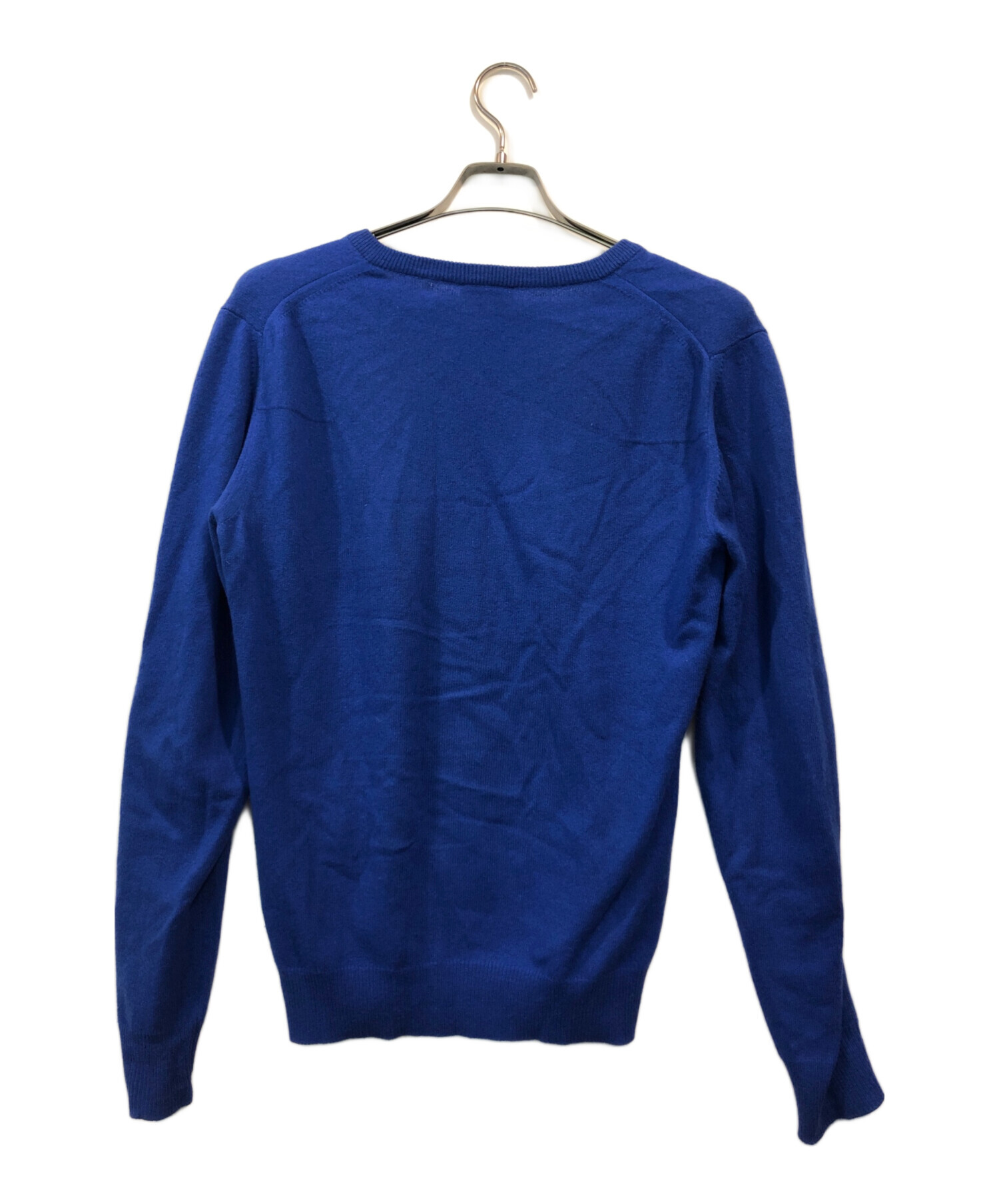 中古・古着通販】Dior (ディオール) カシミヤニット ブルー サイズ:XS 